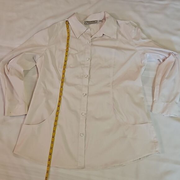 Simonton Says white tunic top size Large - Picture 12 of 12